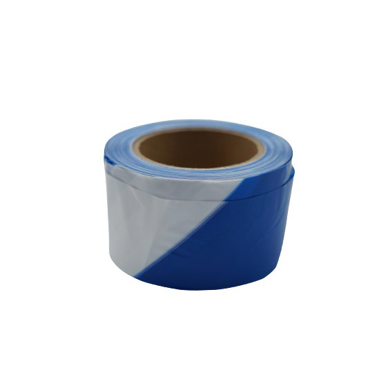 Buy Blue/White Warning Tape - 3"x300Yds Online | Safety | Qetaat.com